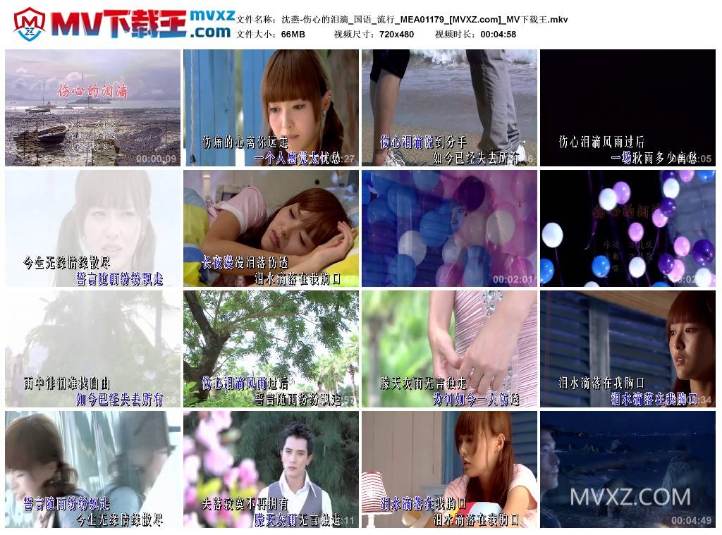 沈燕-伤心的泪滴_国语_流行_MEA01179